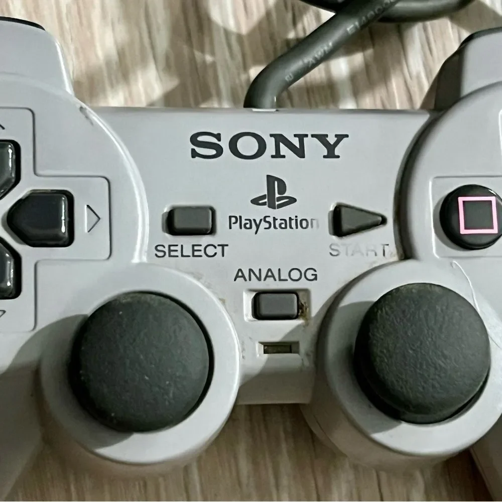 Sony (SCPH-1200) PlayStation PS1 PS2 Dual Shock CONTROLLER Analog DUAL Stick